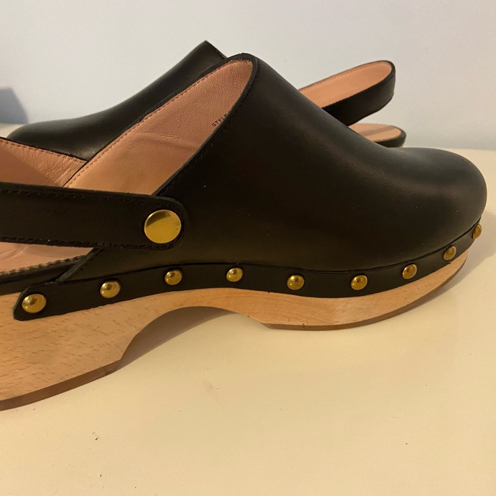 J. Crew Clogs Black Size 9 - Like new